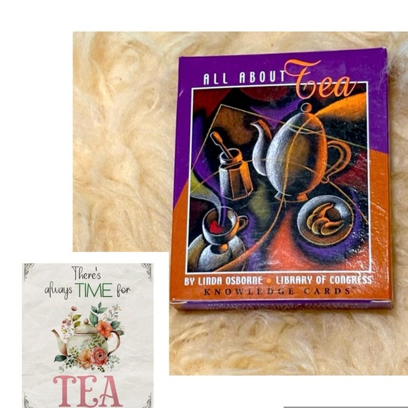 All About Tea Knowledge Cards - Picture 1 of 3